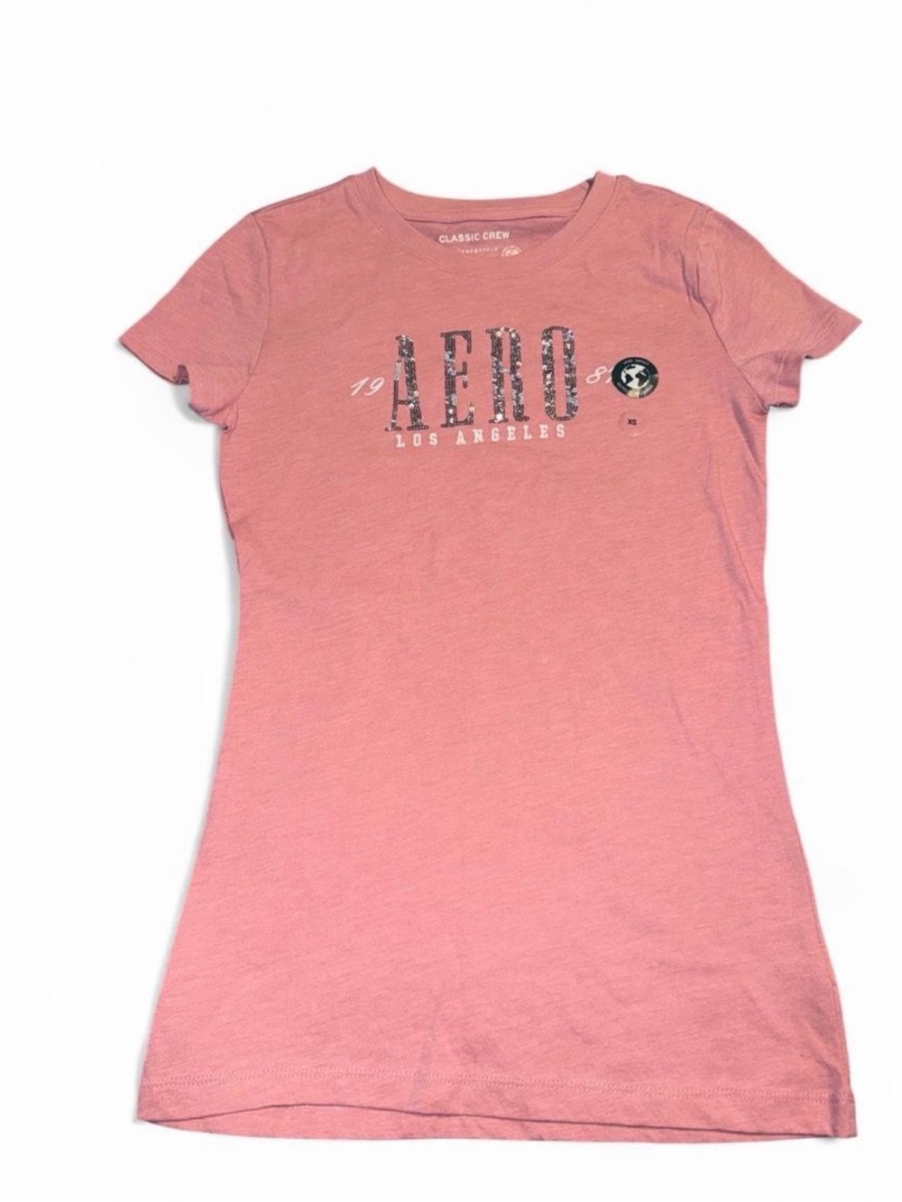 Y2K Aéropostale Pink Logo Tee